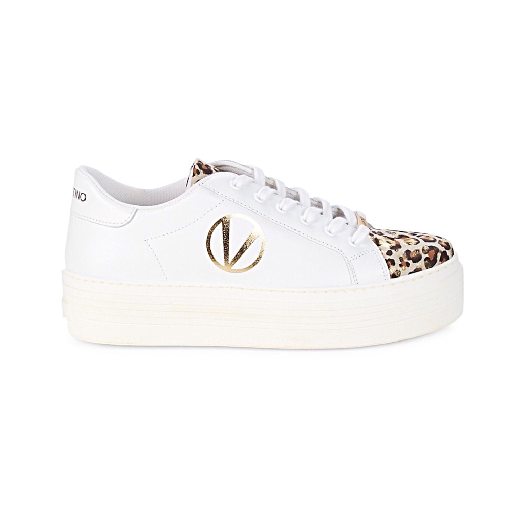 Authentic Mario Valentino Leather Sneakers